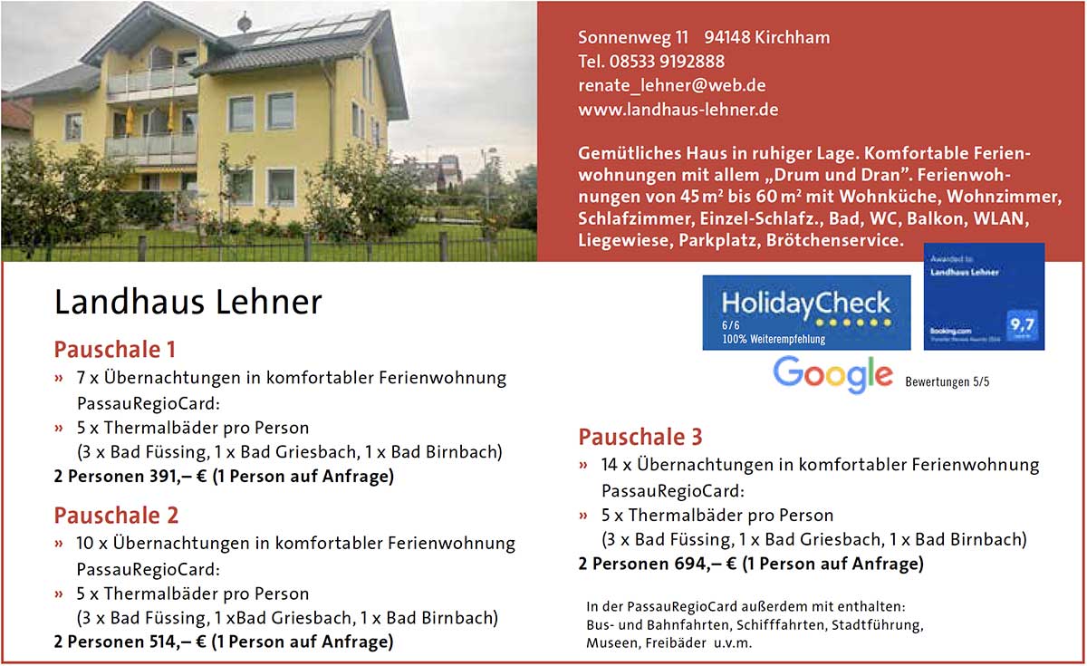 Landhaus Lehner Angebote